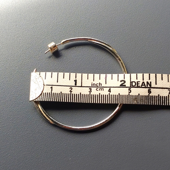 Stella & Dot | Hoop Earrings | Silver - Picture 3 of 5